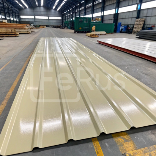 Профнастил С20 полиэстер (Zn100-180) 0,3х1100х1200 мм, RAL 1035